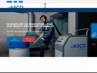 asco-dryiceblaster.com Webseite Vorschau