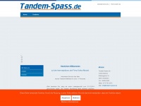 tandem-spass.de Webseite Vorschau