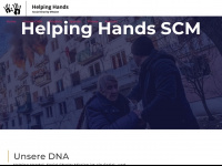 helping-hands-scm.de Webseite Vorschau