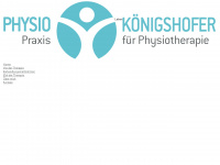 physio-koenigshofer.at Webseite Vorschau