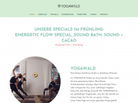 yogawald.de Webseite Vorschau