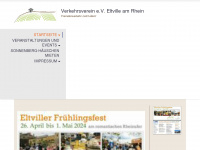 verkehrsverein-eltville.de Webseite Vorschau