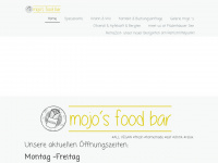 mojos-foodbar.de Webseite Vorschau