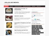 grillen-smoken.de Webseite Vorschau