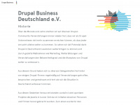 drupal-business.de Webseite Vorschau