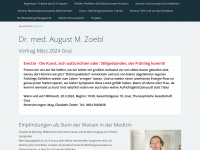 zoebl.com Webseite Vorschau