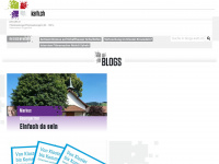 blogs-kath.ch Webseite Vorschau