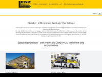 lenz-geruestbau.de Webseite Vorschau