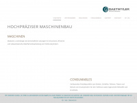 daetwyler-graphics.ch Webseite Vorschau
