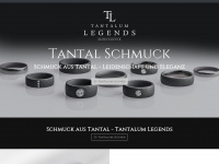 tantal-schmuck.de Webseite Vorschau