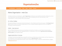 organisationszoo.ch Webseite Vorschau