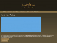 hemi-sync.shop Webseite Vorschau