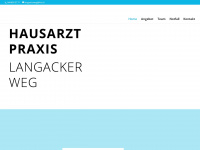 hausarztpraxis-niederhasli.ch Webseite Vorschau
