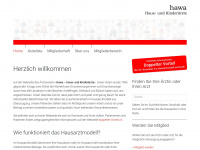 hawa-aerzte.ch Webseite Vorschau