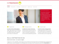 dietragtasche.ch Webseite Vorschau