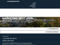 qucomm-marketing.de Webseite Vorschau