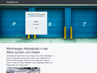 abstellplatz.info Webseite Vorschau