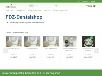 fdz-dental-shop.com Webseite Vorschau
