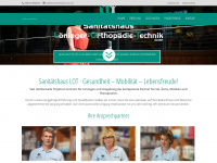 sanitaetshaus-lot.de Webseite Vorschau