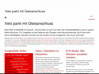 velop.ch Webseite Vorschau