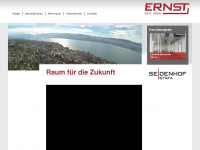 ernstco.ch Webseite Vorschau