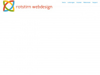 rotstirn-webdesign.de Webseite Vorschau