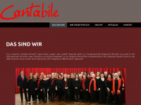 cantabile-wilnsdorf.de Webseite Vorschau