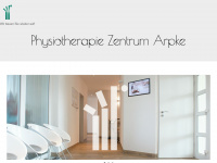 physiotherapie-arpke.de Webseite Vorschau