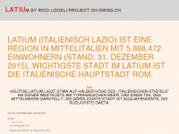 it-latium.ch Webseite Vorschau