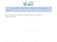 biokanol-shop.de Webseite Vorschau