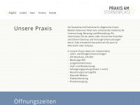 praxis-am-sternenplatz.ch Webseite Vorschau