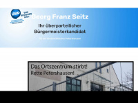 buergermeisterkandidat-seitz.de Webseite Vorschau