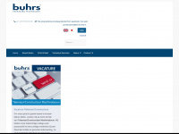 buhrs.com Webseite Vorschau