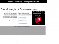 das-paedagogische-schweizermesser.de Webseite Vorschau
