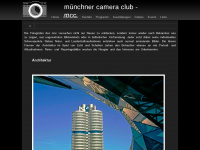 muenchner-camera-club.de Webseite Vorschau