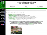 dr-alex-rollrasen.de Webseite Vorschau
