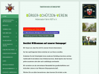 bsv-aldenrade-fahrn.de Webseite Vorschau