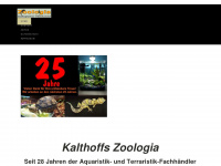 zoologia.de Webseite Vorschau