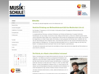 musikschule-lich.de Webseite Vorschau
