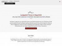 landgasthof-toennes.de Webseite Vorschau
