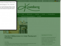 hotel-kromberg.de Webseite Vorschau