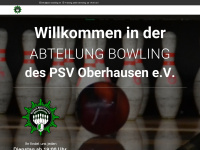 psv-bowling.de Webseite Vorschau