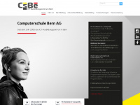 csbe.ch Webseite Vorschau