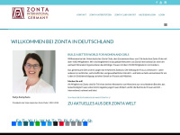 zonta-union.de Webseite Vorschau