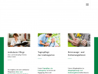 rossner-pflegedienst.de Webseite Vorschau