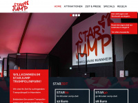 star-jump.org Webseite Vorschau