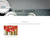 pisec.com Webseite Vorschau
