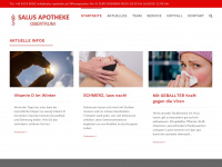 salus-apotheke.at Webseite Vorschau