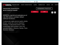 eurostal.sk Webseite Vorschau