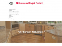 naturstein-beqiri.de Webseite Vorschau